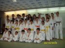 Fête Noël 2010, une partie des judokas